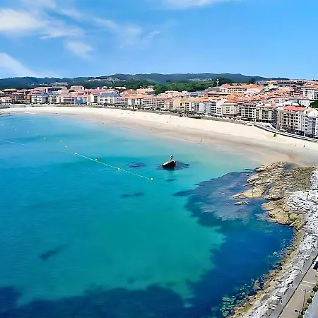 1ª Linea Playa De Silgar En Sanxenxo, A 20 Pasos Apartment Exterior photo