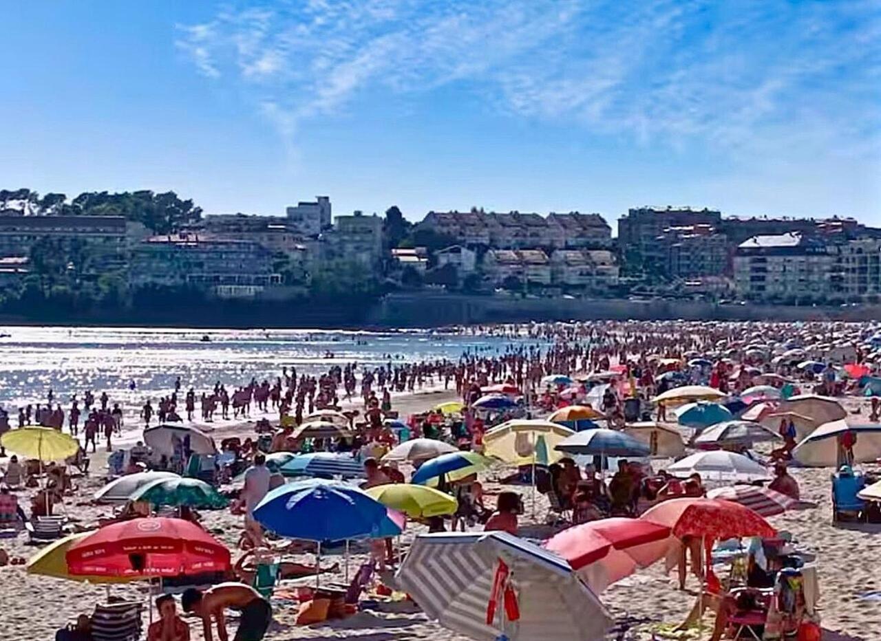 1ª Linea Playa De Silgar En Sanxenxo, A 20 Pasos Apartment Sanxenxo