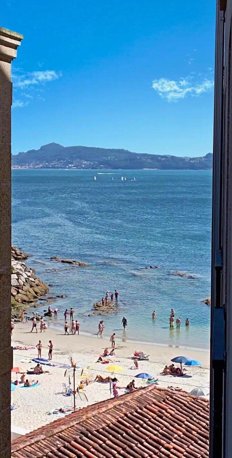 1ª Linea Playa De Silgar En Sanxenxo, A 20 Pasos Apartment